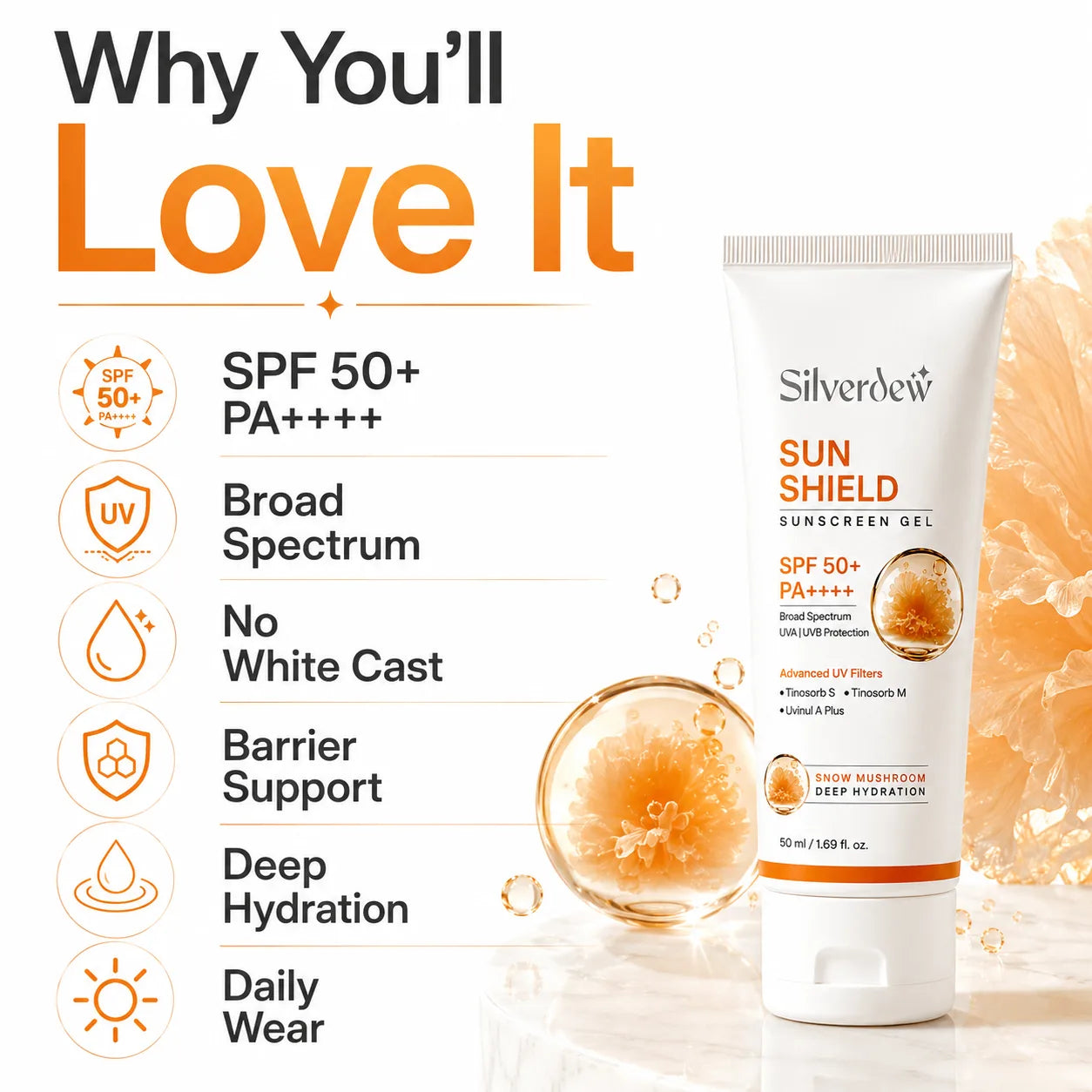 Sun Shield Sunscreen Gel