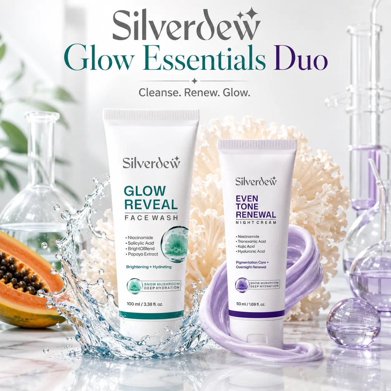 Silverdew Glow Essentials Duo