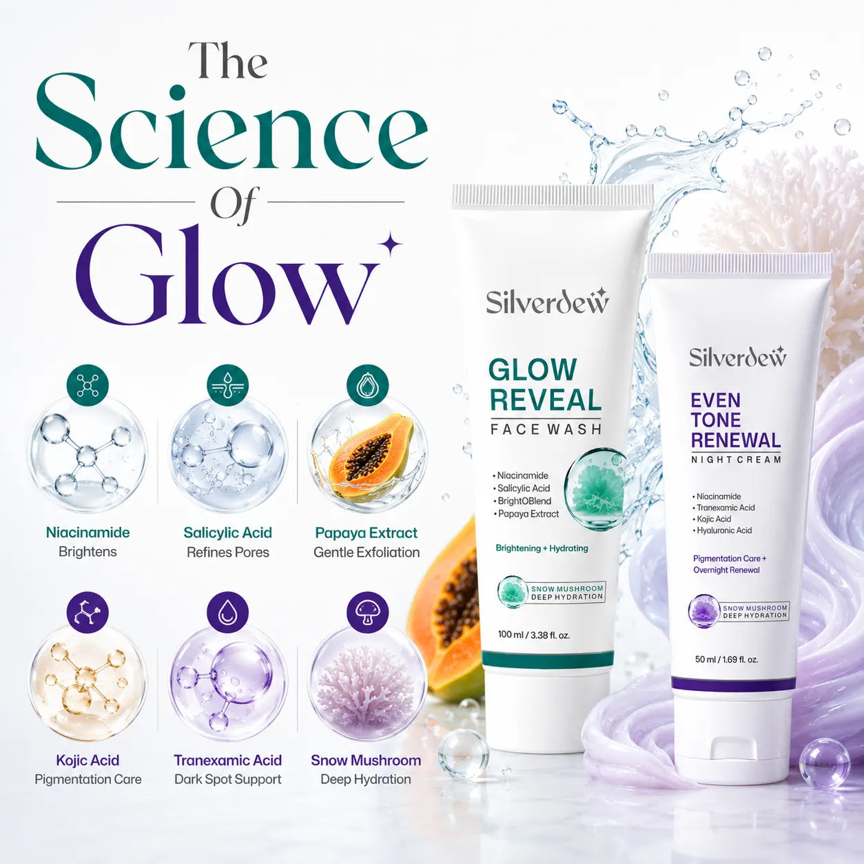 Silverdew Glow Essentials Duo