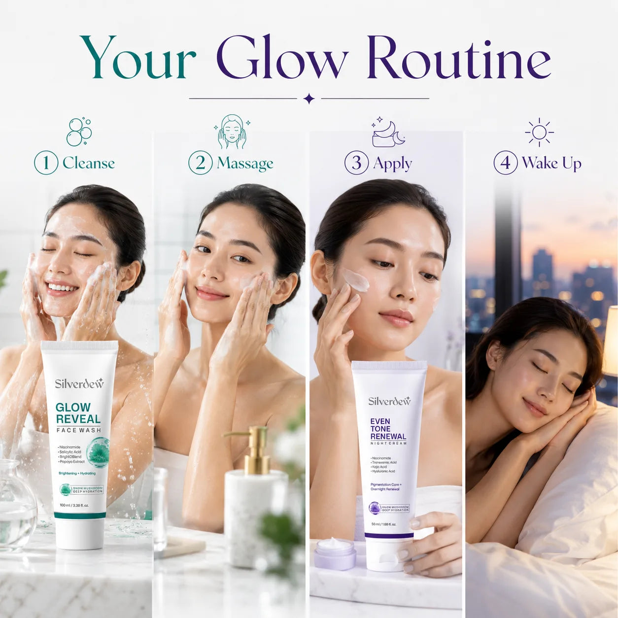 Silverdew Glow Essentials Duo