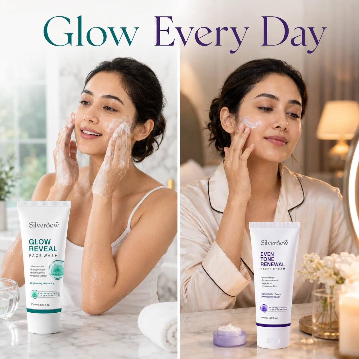 Silverdew Glow Essentials Duo