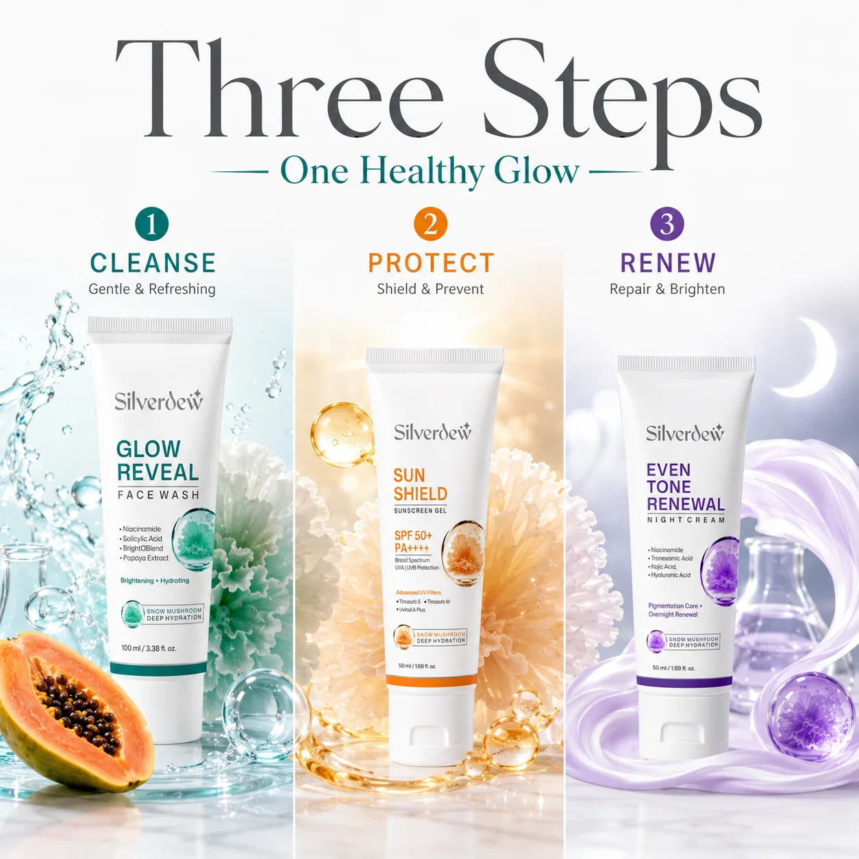 Silverdew Complete Glow Routine