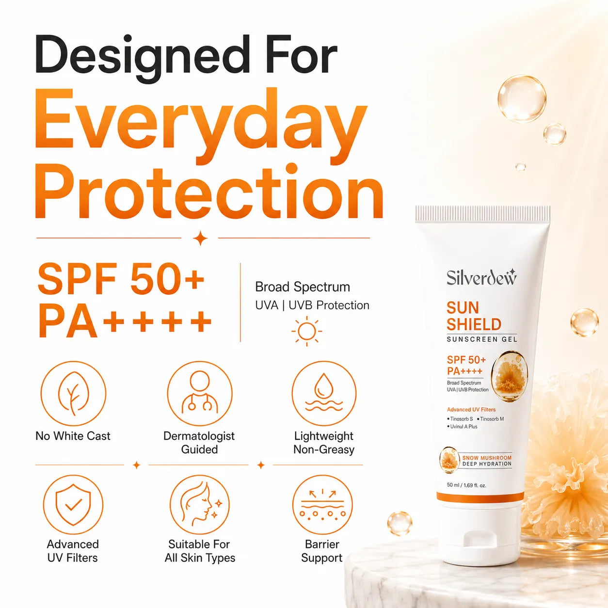 Sun Shield Sunscreen Gel